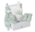 Afbeelding laden in Galerijviewer, Eco-Friendly Baby Cadeauset in Lagoon