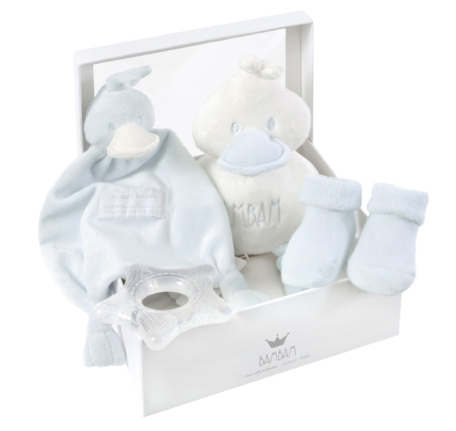 Eco-Friendly Baby Cadeauset in Blauw