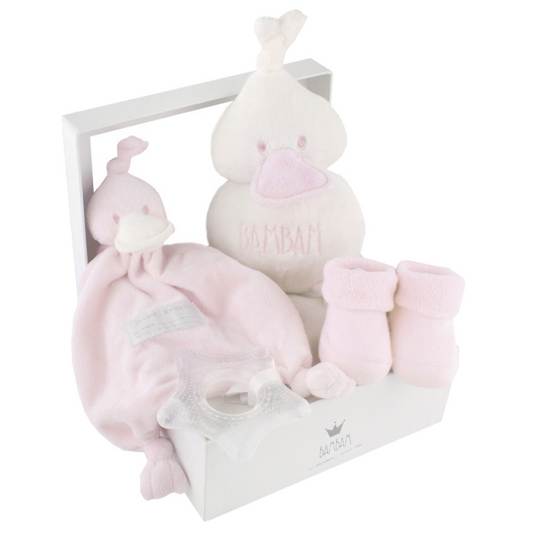 Eco-Friendly Baby Cadeauset in Rose