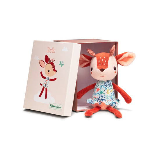 Stella, Knuffelhertje in Geschenkdoos